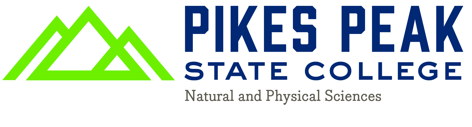 Pikes Peak State College Natural & Physical Sciences Logo