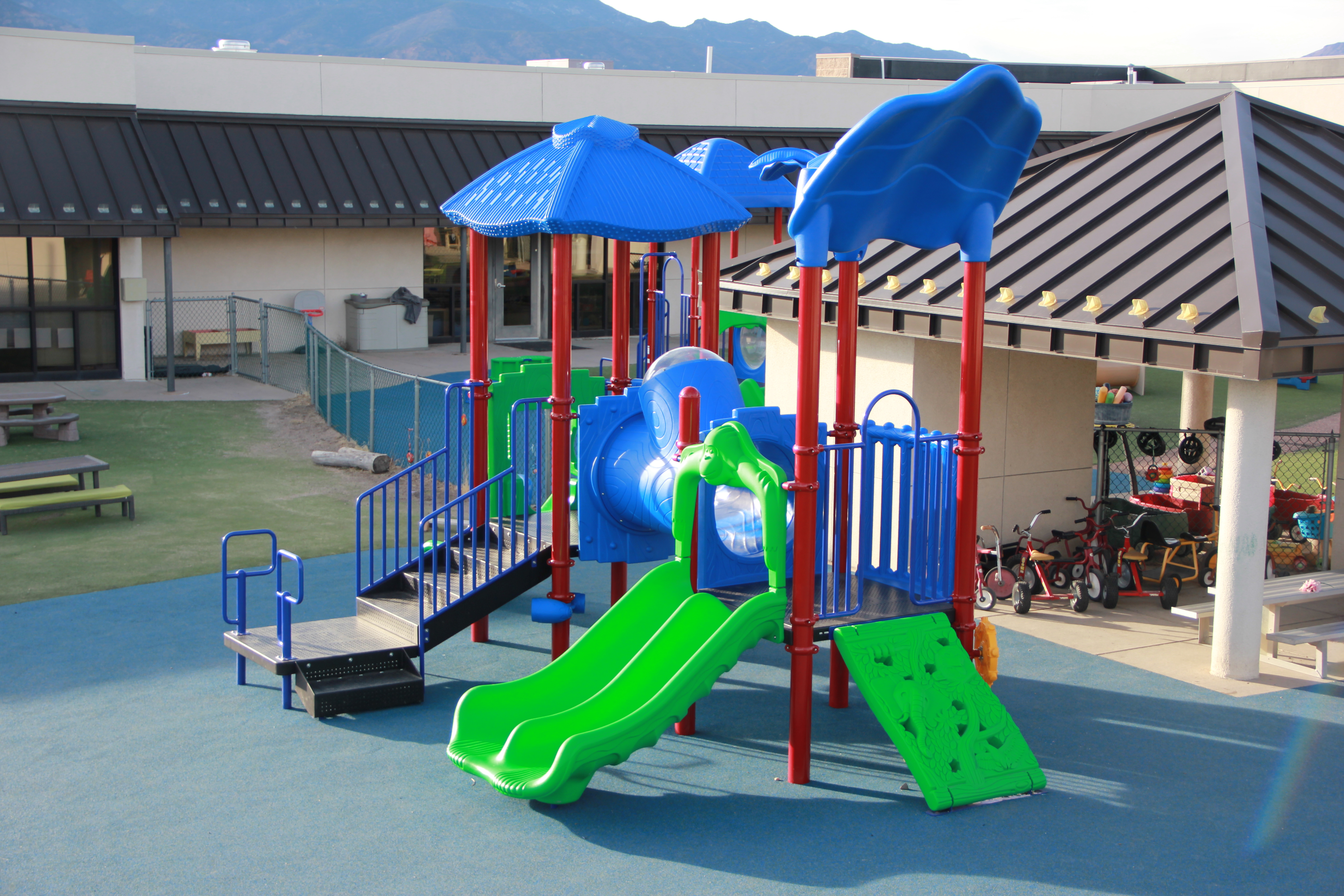 New playground at the CDC