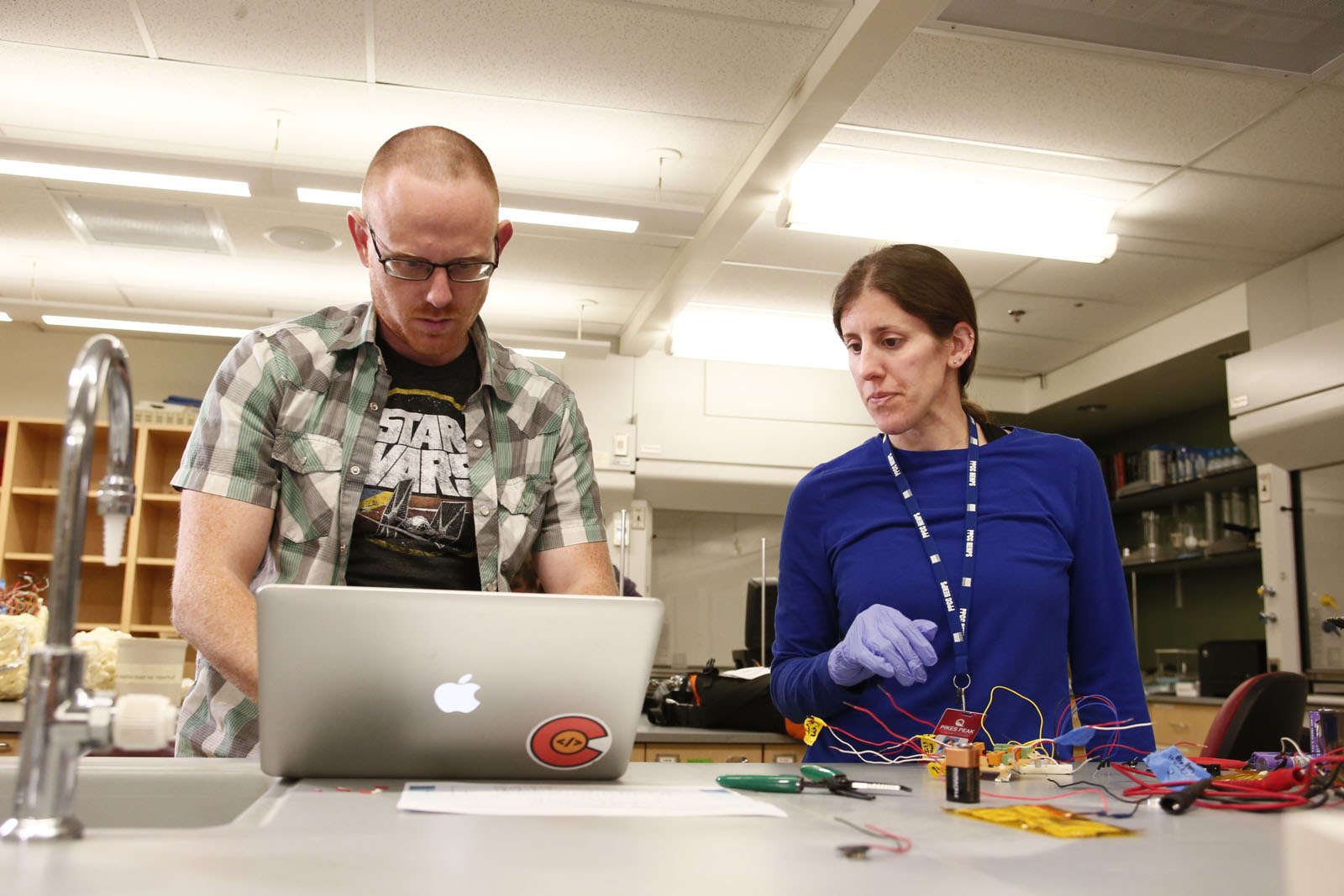 robotics student and professor