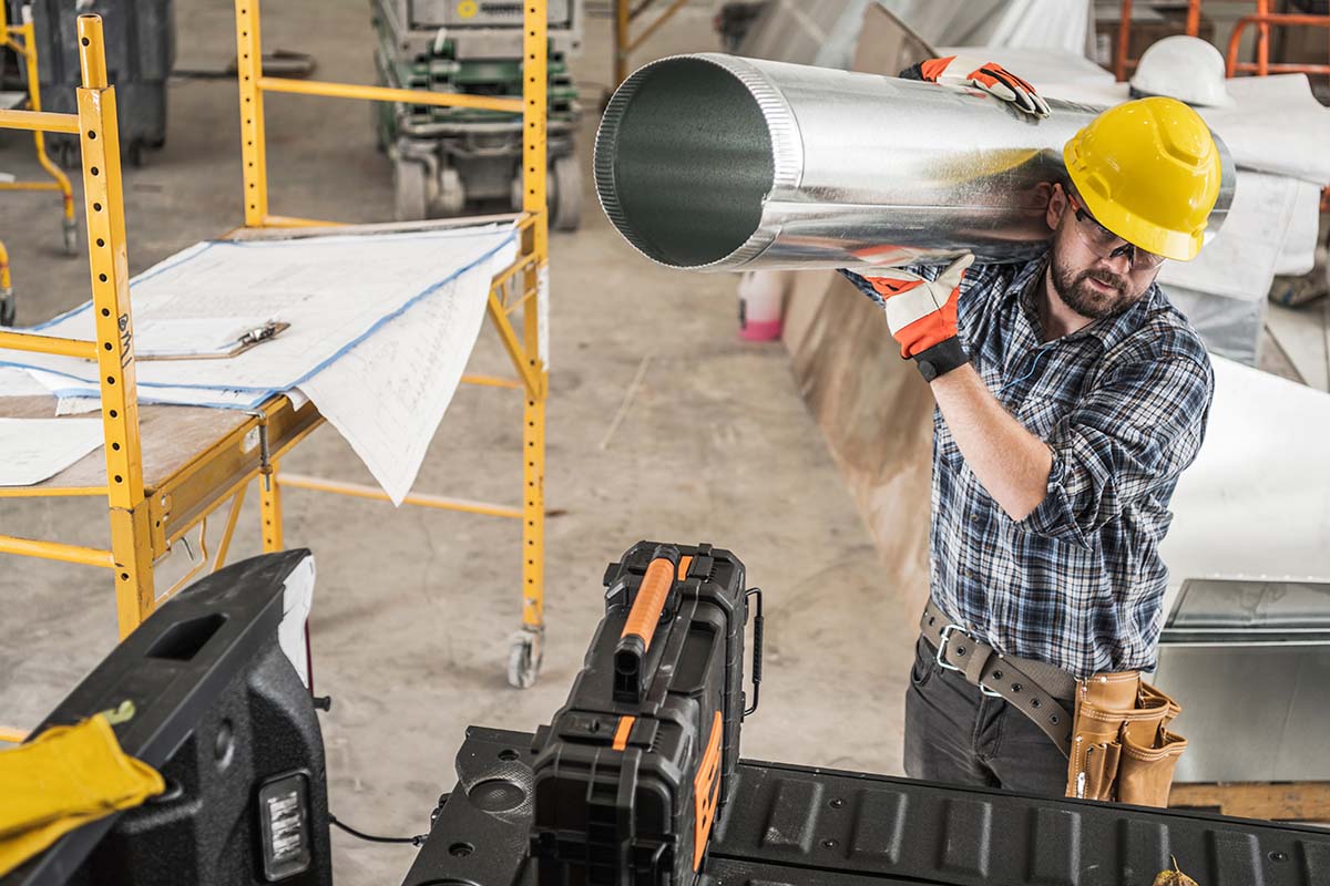 hvac worker