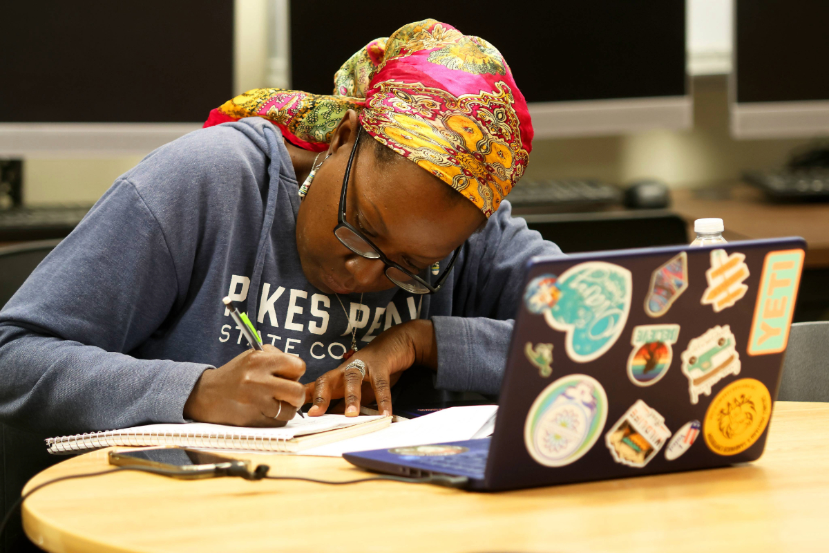 PPSC student studying