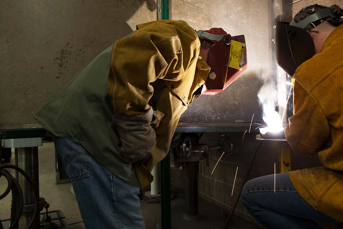 welders in action