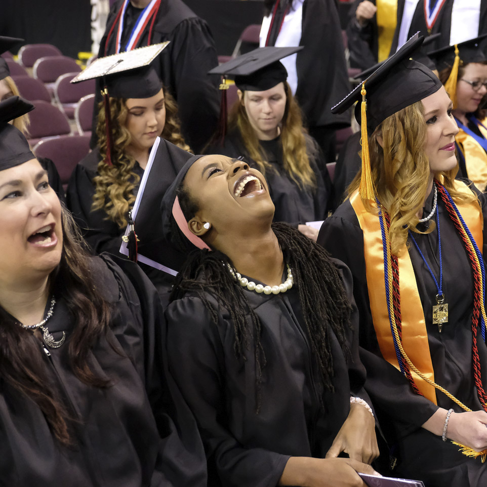 ppsc student at commencement