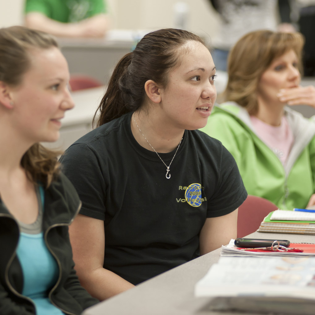 students in classroom