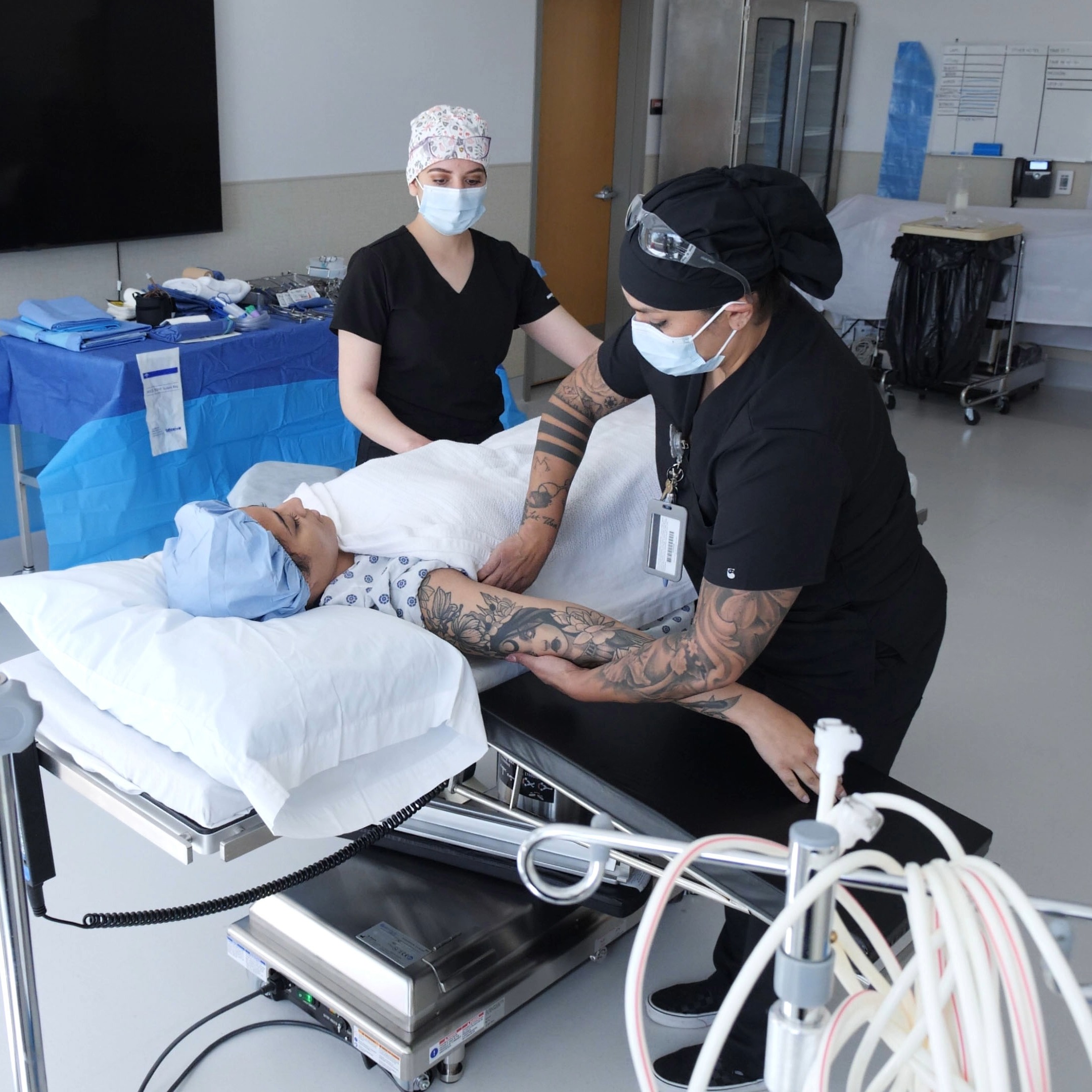 Photo of Surgical Tech students