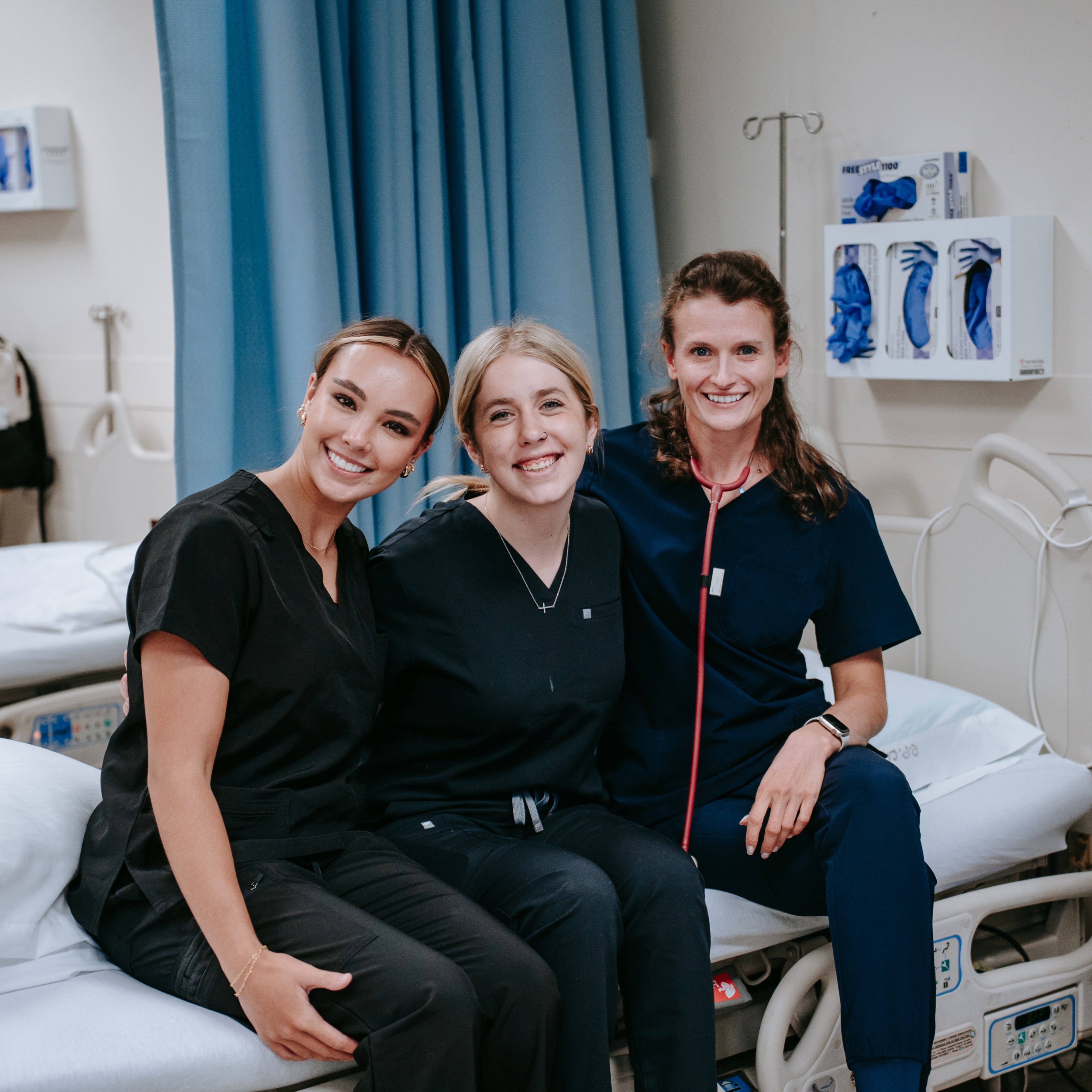 Photo of CNA students