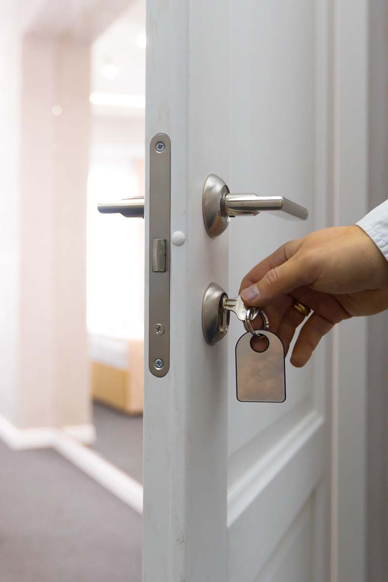 Key unlocks door