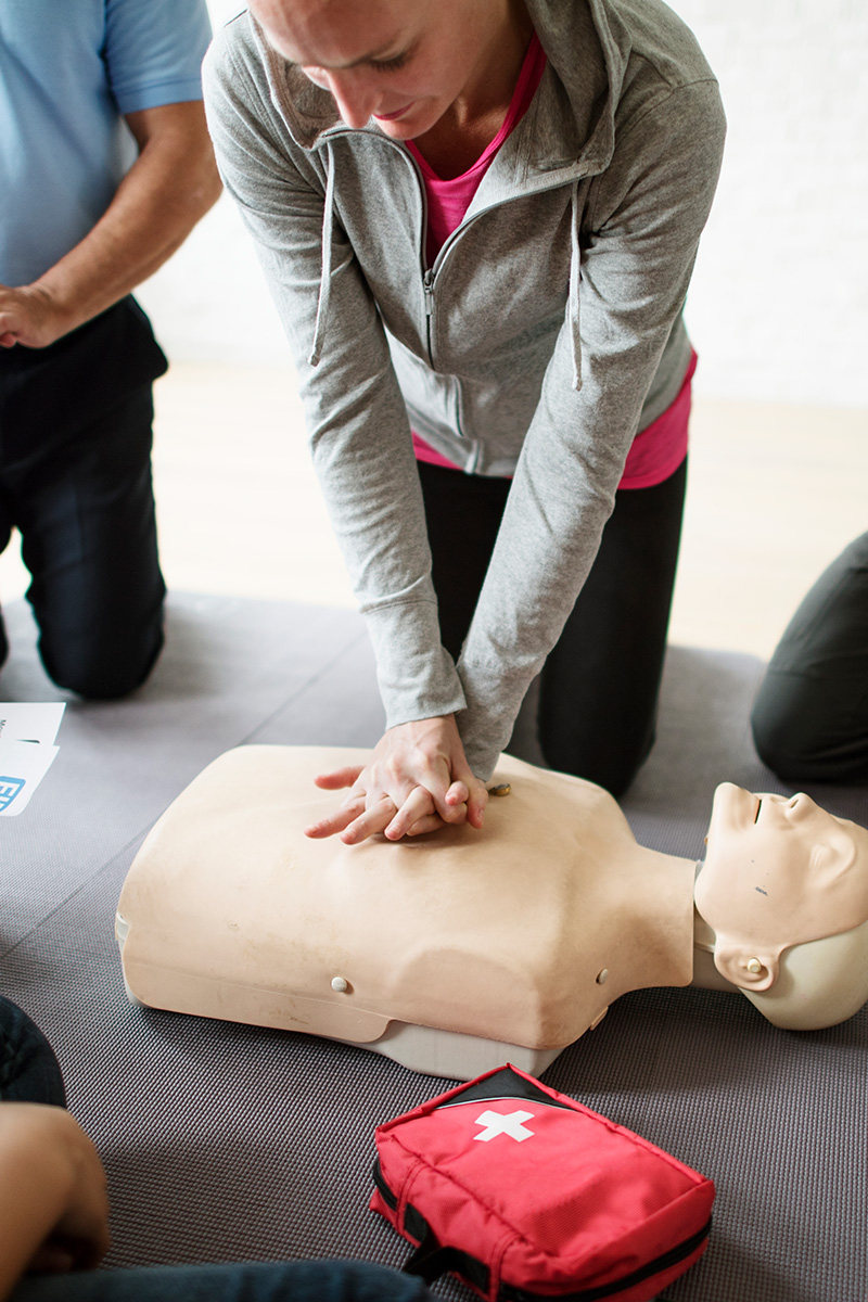 giving CPR