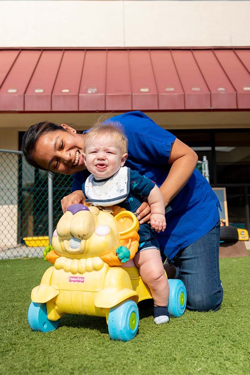 early childhood education student