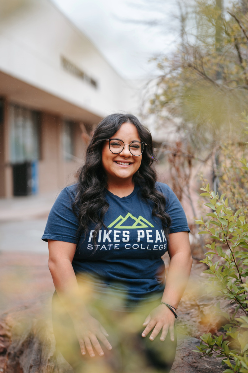Student in the Trees
