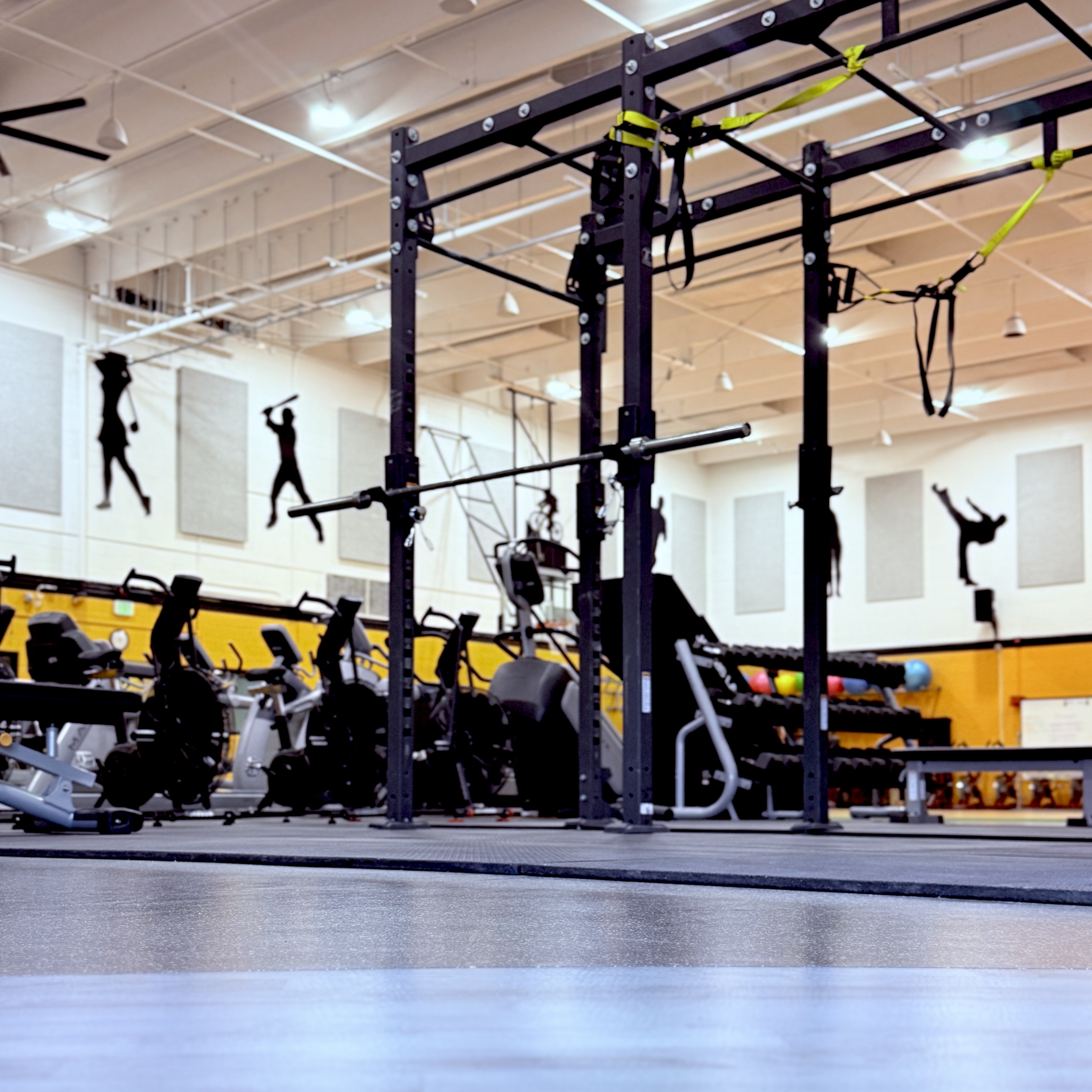 workout equipment at PPSC centennial fitness center