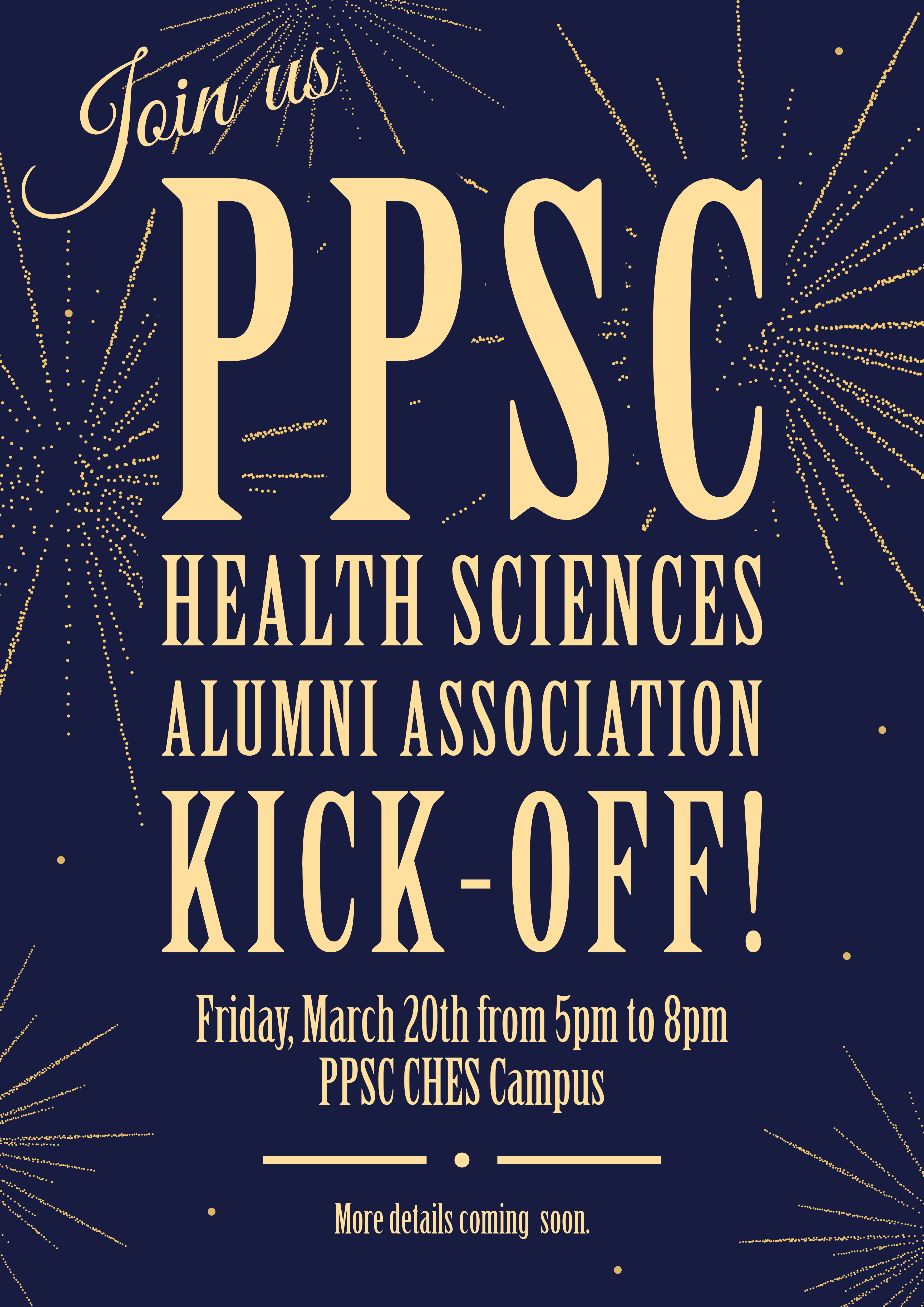 PPSC Health Sciences Alumni Association Kick-off