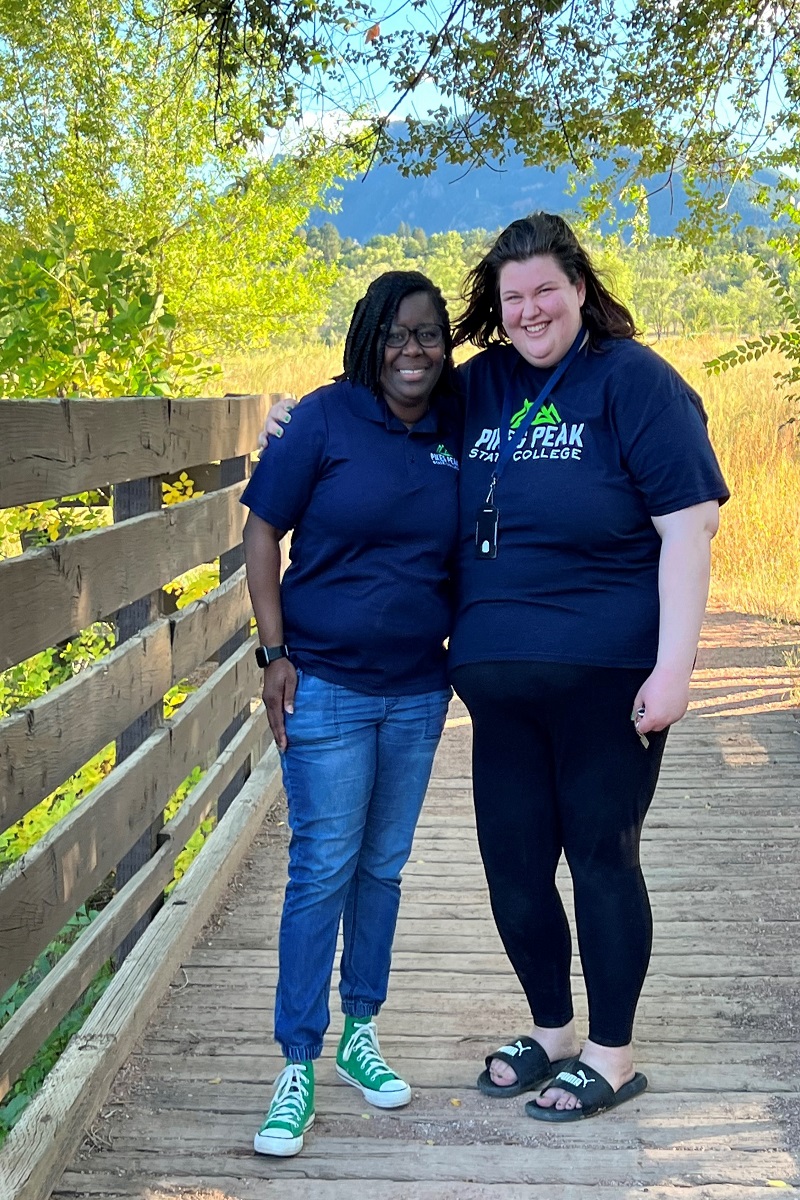 Nekedra Bullock and Brandy Kaminsky, FWYS Team