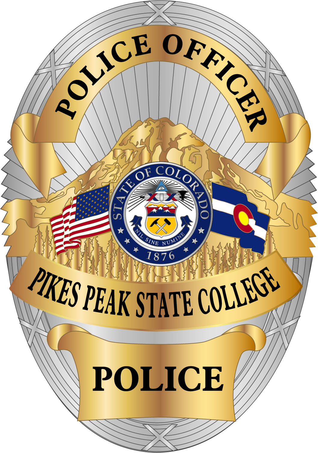 Pikes Peak Police Badge