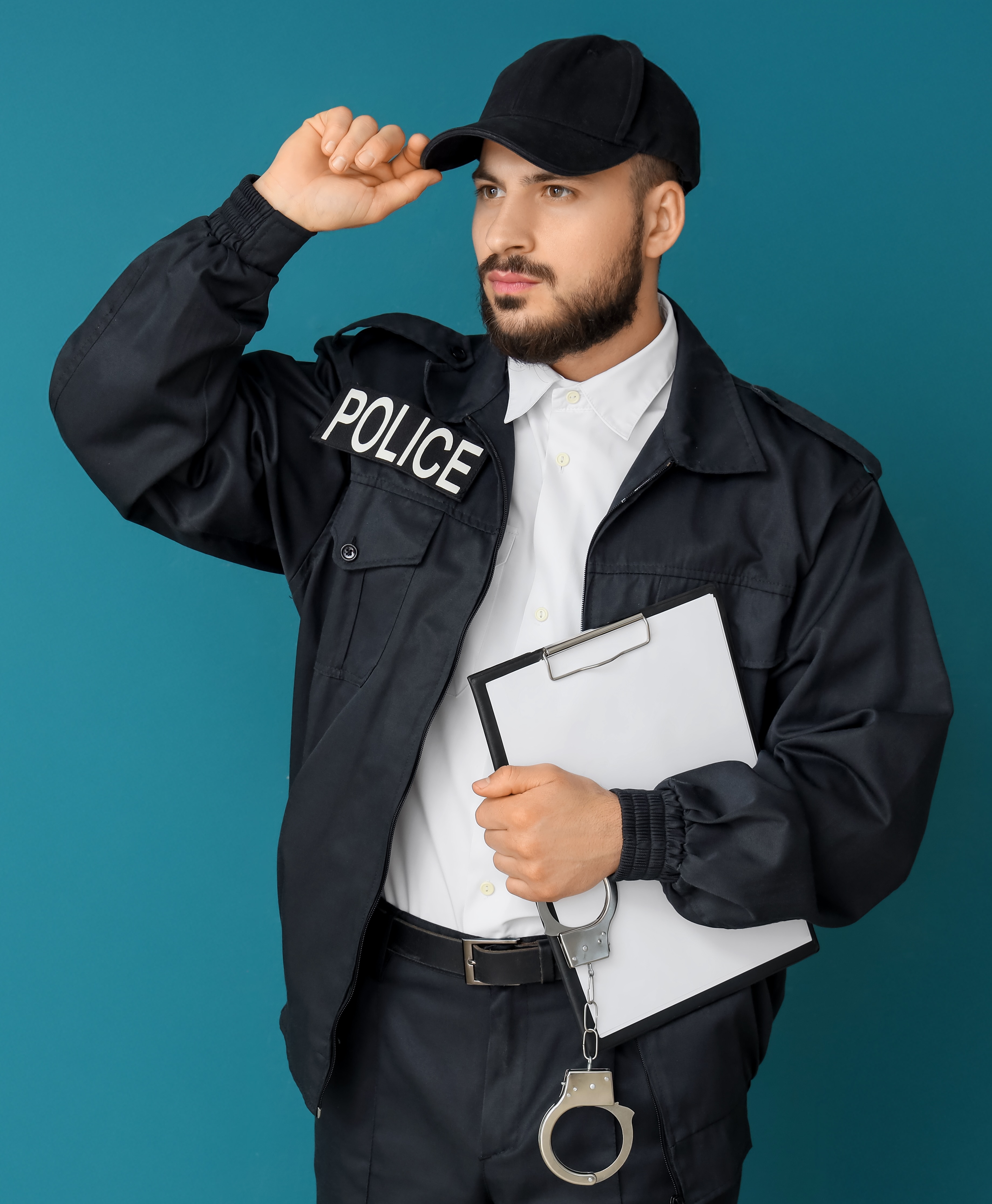 Officer with Clipboard