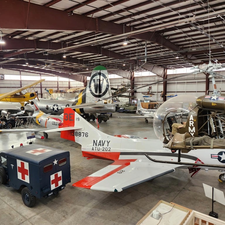 Photo of planes in PWAM 