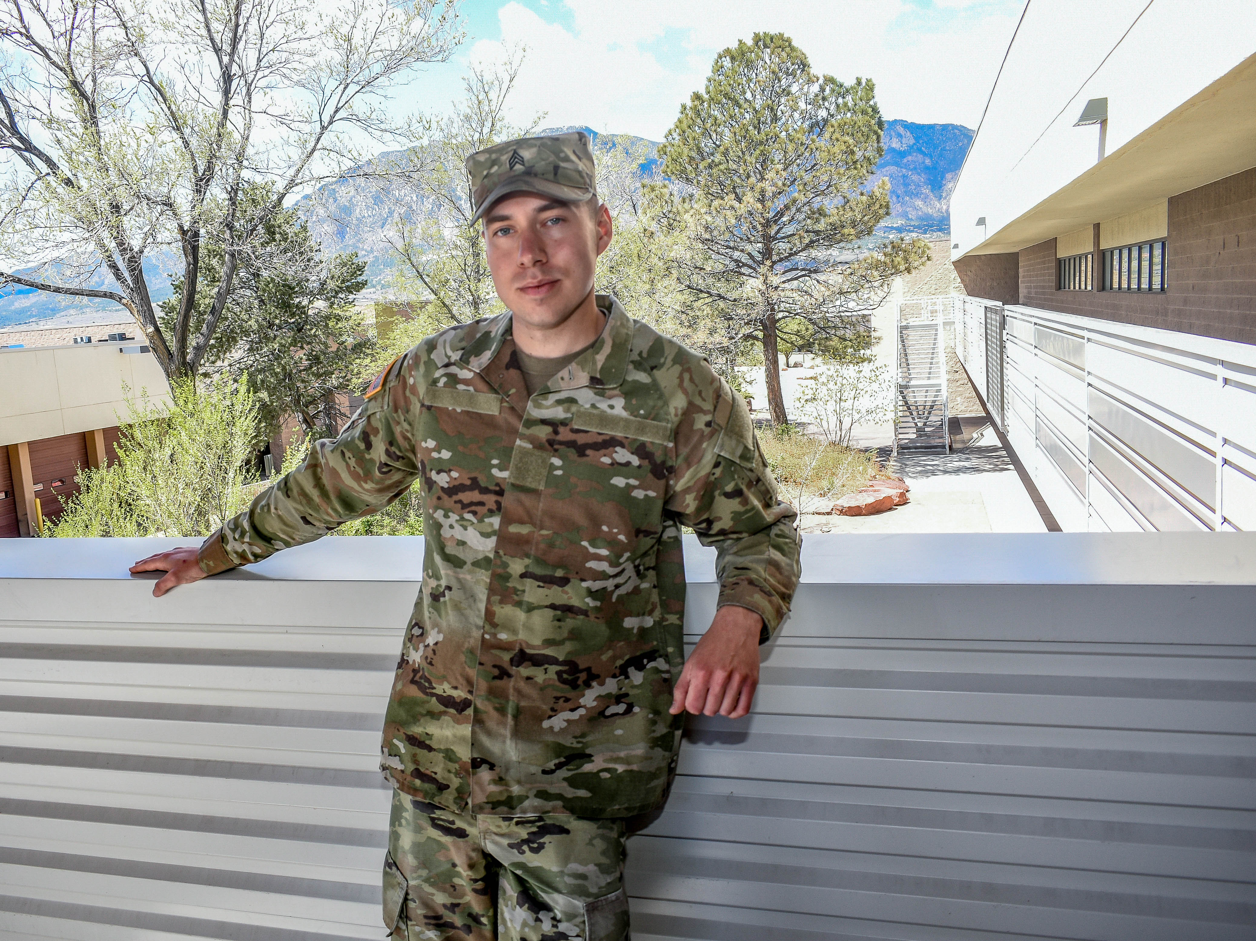 PPSC Student in Military Uniform