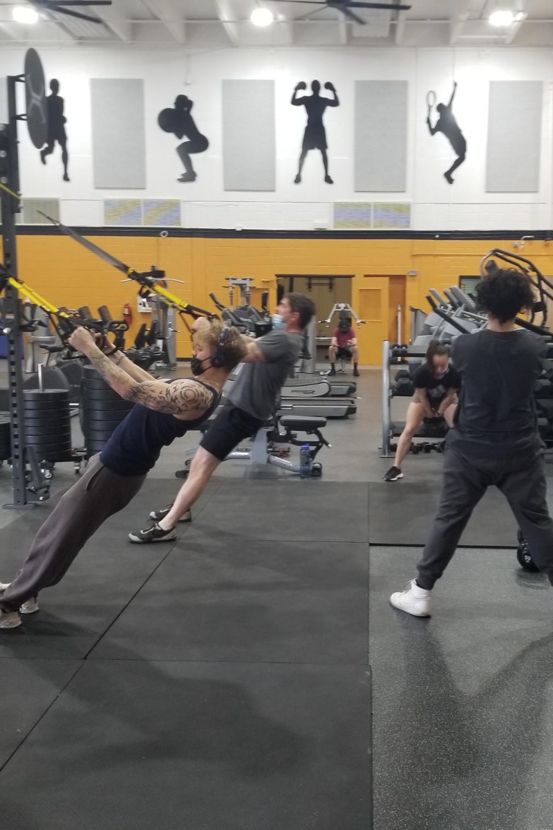 Weight Training Class in PPSC Fitness Center